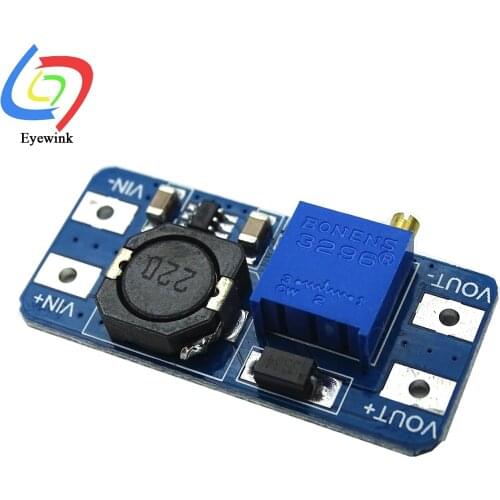 MT3608 DC-DC Step Up Converter Booster Power Supply Module Boost Step-up Board MAX output 28V 2A