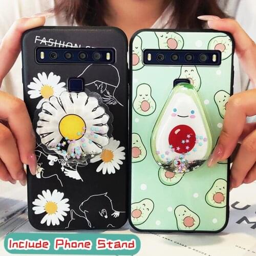 New Arrival TPU Phone Case For TCL 10L/10 Lite Kickstand Dirt-resistant Durable Waterproof