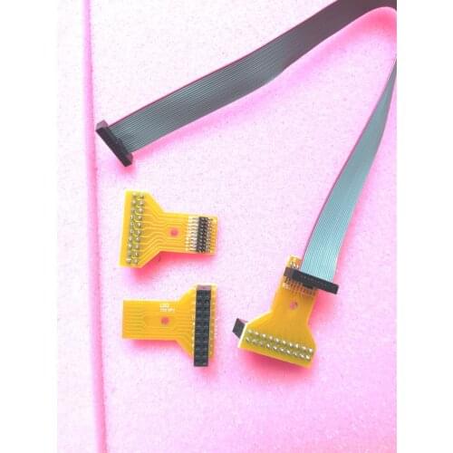 1.27mm to 2.54mm Adapter Plate 20pin Adapter Plate 2.54 Female Block Adapter Pin Strip Line J-LINK