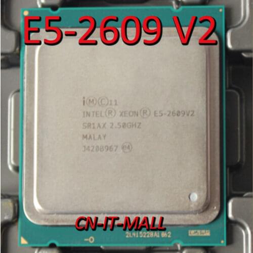 Intel Xeon E5-2609 V2 CPU 2.5GHz 10M 4 Core 4 Threads LGA2011 Processor