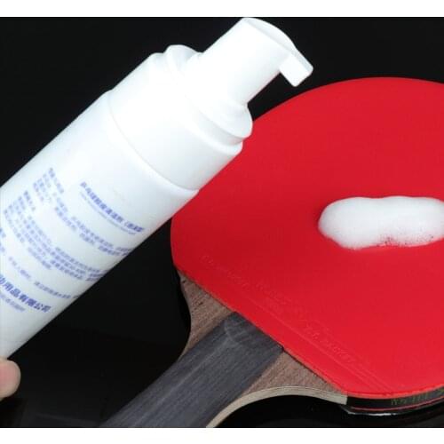 100ml Professional Cleaning Agent Rubber Aging Foam Spray Cleaner For Table Tennis Ping pong Tackifier Rubber Racket Bats