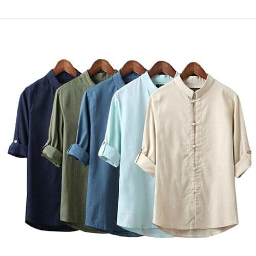 QSuper Mens Linen Shirts