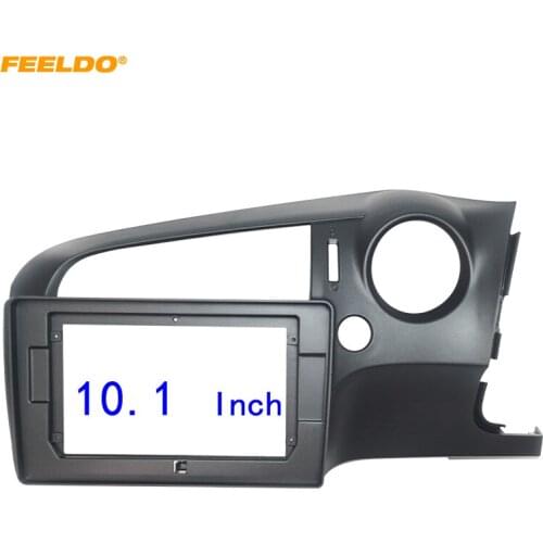 FEELDO Car Audio Fascia Frame Adapter For Honda Stream (RHD) 10.1" Big Screen 2DIN Dash Fitting Panel Frame Kit #HQ6886