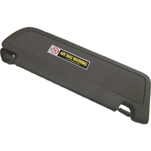 Car Front Left Driver Sun Visor with Mirror Designed for Honda Civic 2006 2007 2008 2009 2010 2011 Dark Gray 83280-SNA-A01ZA