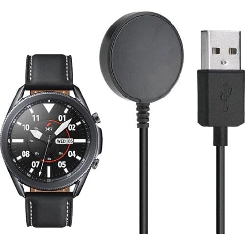 Dock Charger Adapter USB Charging Cable Base Cord Wire for Samsung Galaxy Watch 3 41mm Watch3 45mm Active 2/1 40mm Active2 44mm