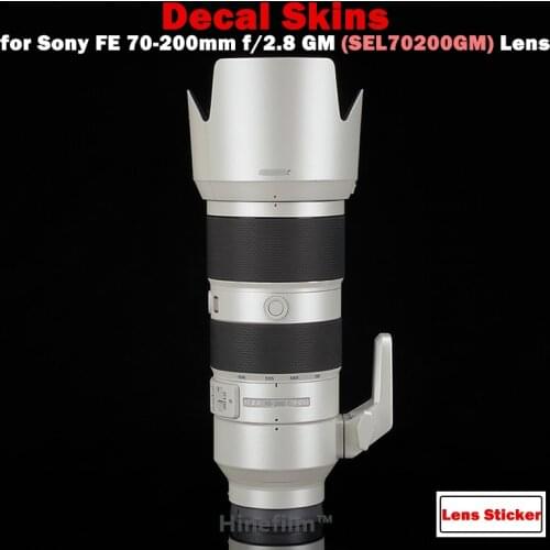 SEL70200GM Lens 3M Material Protective Film for Sony FE 70-200mm f/2.8 GM Lenses Decal Protector Anti-scratch Cover Film Sticker