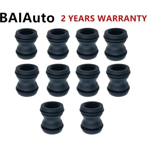 06H 121 131D 10PCS Coolant Water Pump Connector Pipes For VW Passat B6 B7 Golf MK5 MK6 Tiguan Audi A6 A8 Q3 Seat Leon 06H121131D