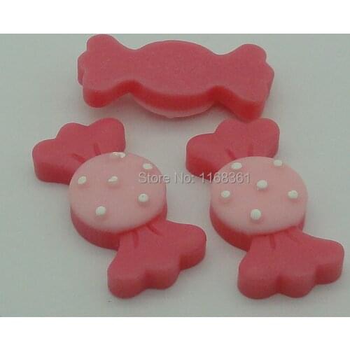1pcs/lot resin flat back hot pink dot sweets 32mm simulation of food Cabochon Scrapbook DIY phone decoration B305-4