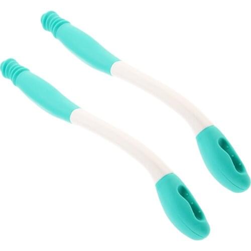 2Pcs Anti-Slip Long Reach Elderly Disabled & Handicapped Toilet Paper Wiping Aid Self Wipe Tool Wiper