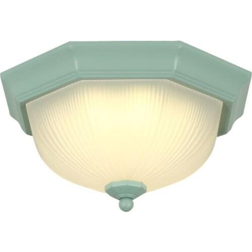 American pastoral chandelier small fresh childrens bedroom lamp study dining room lamp Princess room decoration led lamps