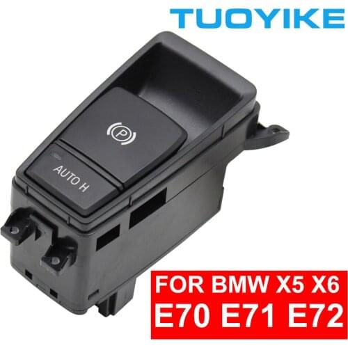 Car Styling Interior TPU P Electronic Handbrake Switch P Button Cover Cap Kit Inner Decoration For BMW E70 E71 X5 X6 2007-2013