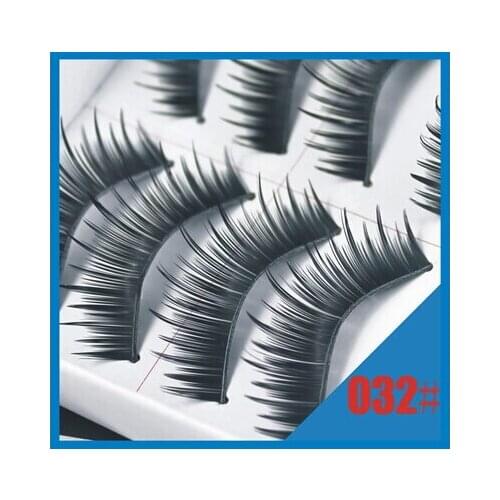 Free Shipping 2014 10pairs/lot fashion makeup soft long thick nature false Eyelash