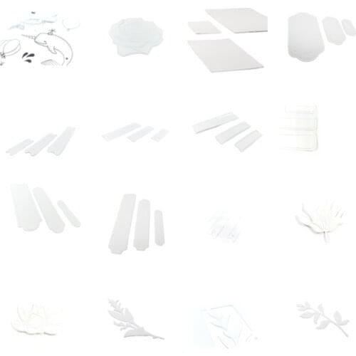 Label Big Collection Greeting Card Decoration Metal Cutting Dies And Stamp DIY Scrapbooking Craft Embossing Stencil