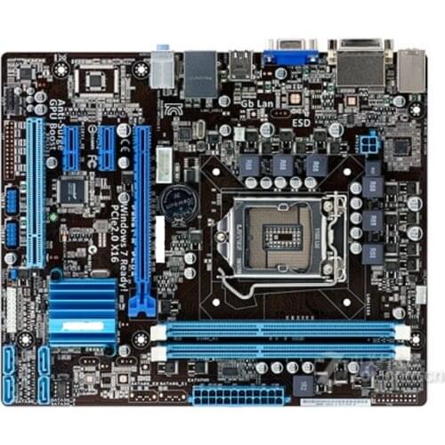 Asus P8H61-M PLUS Desktop Motherboard LGA 1155 DDR3 for I3 I5 I7 CPU USB2.0 16GB H61 Original motherboards free shipping