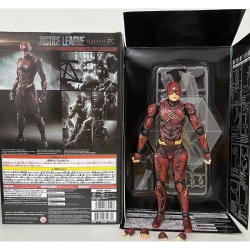 The Flash Action Figure Super Hero Play Arts Model Toys 28cm