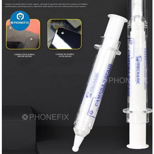 MECHANIC CR1 Camera Repair Glue 10ML Clear Non-trace Adhesive For Phone Back Camera High-strength Fast Bonding LCD Repair Glue