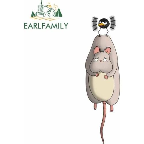 EARLFAMILY 13cm x 3.6cm For Spirited Away Car Stickers Vinyl Car Wrap Decal Occlusion Scratch Personality For JDM SUV RV