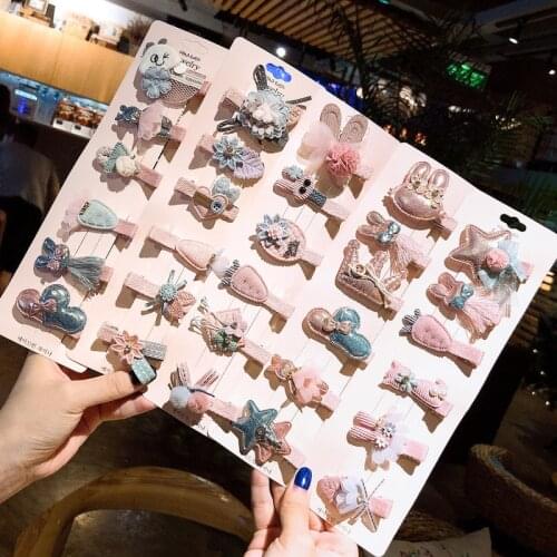 2020 New Baby Hair Clips & Pins for Women Girls 6pcs/lot Elegant Korean Hair Clips & Pins Fashion Korean Hair Accessories