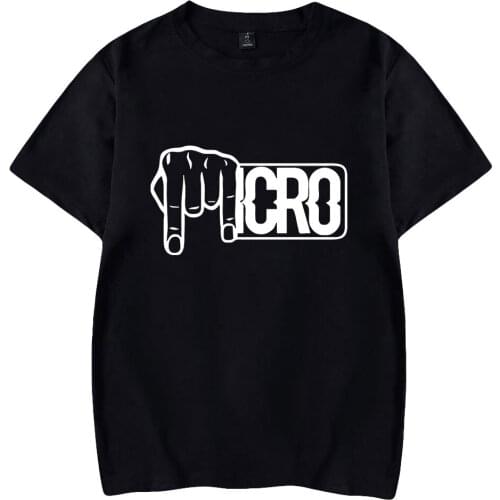 2021 New Pop Singer Micro TDH T-shirt Boys O-Neck Short Sleeve Women Men T-shirt Harajuku Streetwear Myke Towers Clothes Kawaii
