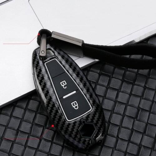 New Zinc alloy+silica gel Full Cover Car Smart Key Case For Suzuki Vitara Swift Ignis Kizashi SX4 Baleno Ertiga S-Cross2016-2019