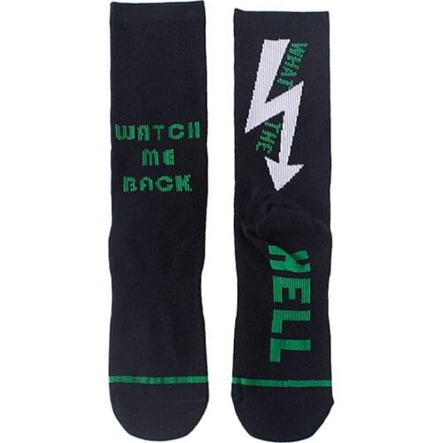 Wholesale New Celebrity Style Arrows Letters Man Outing Sports Exquisite Skateboard Hip Hop Casual Woman Fashion Crew Tube Socks