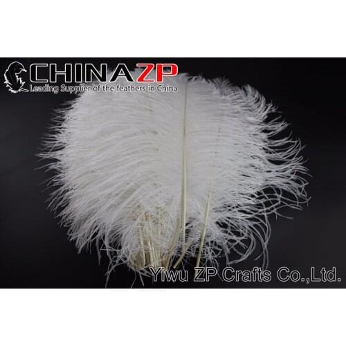 CHINAZP Factory Wholesale 50pcs/lot 70~75cm (28"~30") Length Top Quality Dyed Black Ostrich Feathers