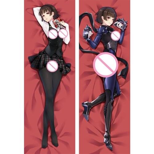 Persona 5 Dancing Star Night sexy queen Makoto Niijima & Noir Haru Okumura Dakimakura body pillow case cover