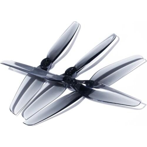 12pcs HQ Durable Prop 4X2.5 4025 Grey CW CCW Poly Carbonate Propeller 4 inch 2 Paddle 5mm Shaft 1.7g For RC FPV Quadcopter Drone