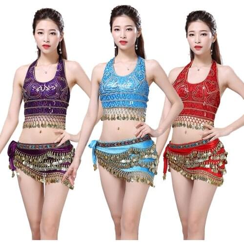Oriental India Dancing Clothing For Women Adult Belly Dance Costume Stage Performance Dance Wear 9 Colors