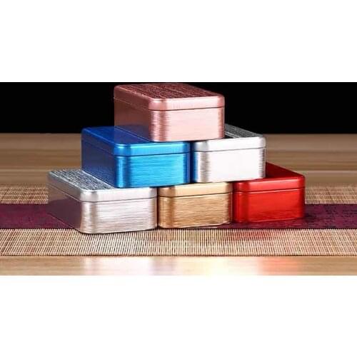 Star Packaging Pink Printing Rectangle Tin Case Box