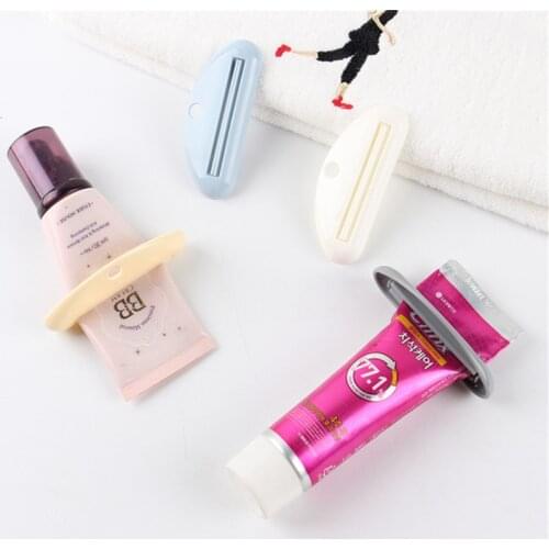 2Pc Toothpaste Squeezer Squeeze Tooth Paste Tube Dispenser Toothpaste Clip Cleanser Extruder Clamps Exquisite Packing