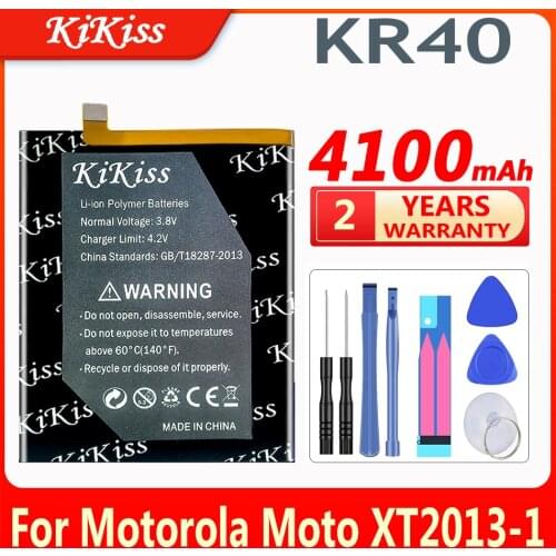 4100mAh KR40 Mobile Phone Replacement Battery for Motorola Moto One Action XT2013-1 / One Vision XT1970-1