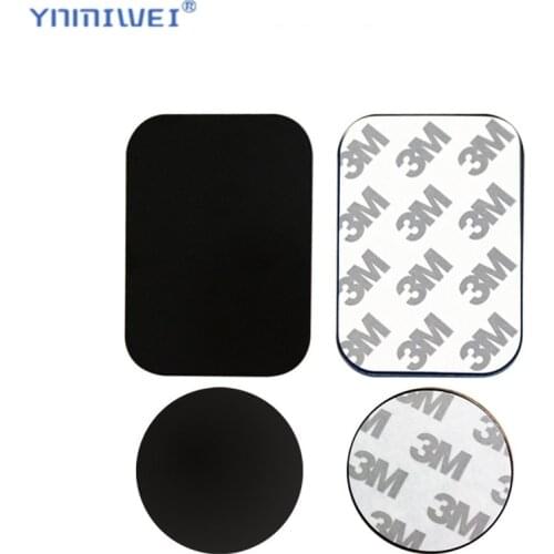 8pcs/4pc/1pc/lot Car Phone Holder Metal Plate Magnet Disk for iphone 7 Xr Max samsung a50 Mobile Phone Holder Car Stand Mount