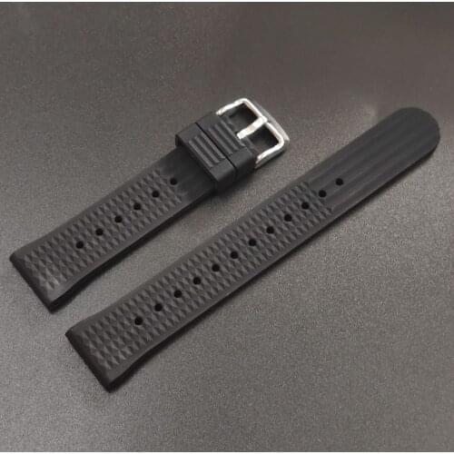 STEELDIVE Automatic Mechanical Strap 20mm Replacement Watch bands Automatic Watch Bracelets Dive Watches Waffle Strap 20/22mm