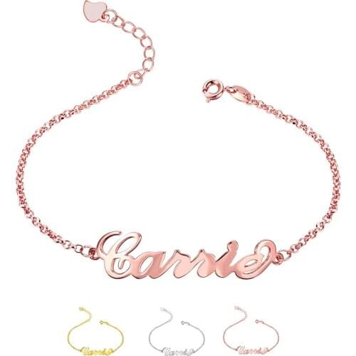 Custom Name Anklet Summer Fashion Personalized Jewelry Gift For Women Rose Gold Color Beach Jewelry Foot Chain Birthday Bracelet