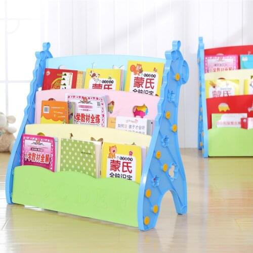 Cheap kids furniture plastic book cabinet/kindergarten classroom furniture/bookshelf/bookrack