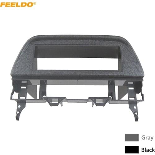 FEELDO Car 1 Din CD/DVD Stereo Fascia Frame Panel for Mazda 6 Atenza 02-07 Refitting Dash Mounting Trim Kit #HQ4999