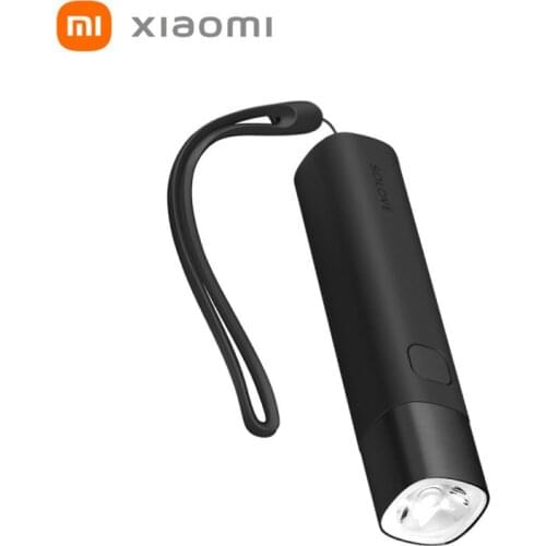 Xiaomi MIjia SOLOVE Flashlight X3 USB Rechargeable Brightness EDC Flashlight 3000mAh Power Bank portable charger LED Light