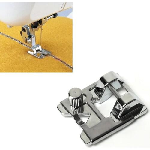 1Pcs Large Screw Inlay Sequin Presser Foot for Home Sewing Machines Top Quality Braid Weave DIY Sewing Tools New Arrival 9905
