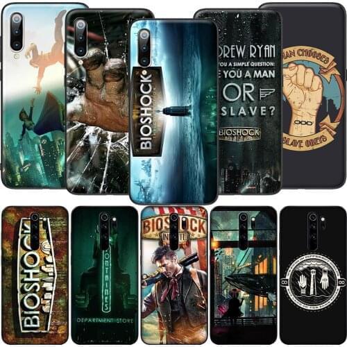 GX37 Bioshock Soft Silicone Case for Redmi Note 4X 5 5A Prime 6 6A 7 7A 8 8A 8T 9 9A 9C 9S Pro Lite