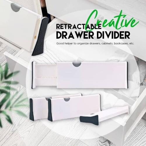 Adjustable Block Divider Organizer Home Retractable Plastic Board DIY Drawer Sundries Finishing Storage Section Partition Tools