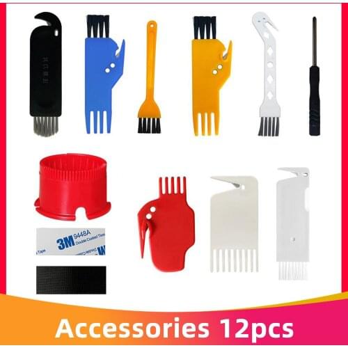 Brush Screwdriver Tape Filter Clean Tools For Xiaomi Roborock iRobot Chuwi iLife Conga Ecovacs Robot Vacuum Cleaner Spare Parts