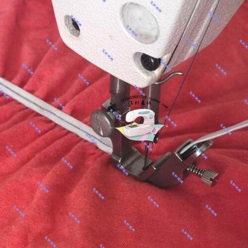With a wrinkled presser foot steel accessories elastic band width 4.5mm foot flat elastic industrial sewing machine
