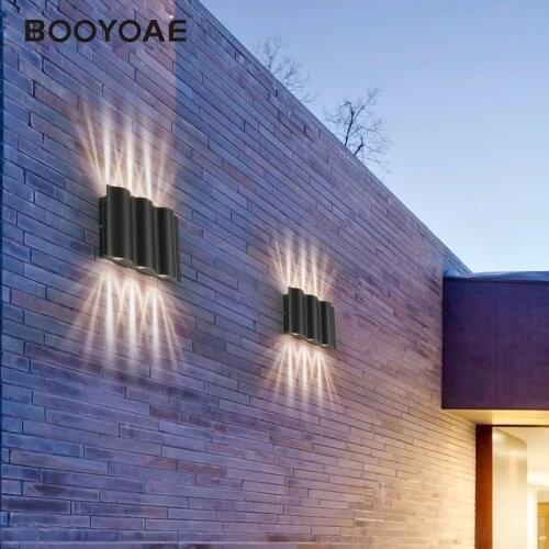 Outdoor LED Wall Lightin Waterproof Wall Washer Lamp Garden Balcony Wall Lamps Staircase Aisle Lamp Villa Exterior Wall Lamp