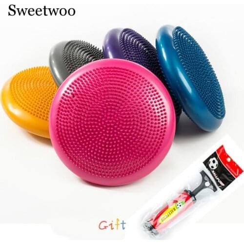 Waterproof Soft Balance Pad Yoga Mat Block Pad Thick Balance Cushion Balance Disk Fitness Training Yoga Pilates Balance Board