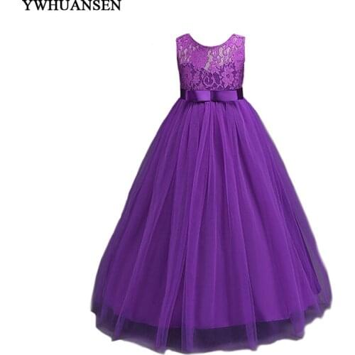 Бальные платья для девочек YWHUANSEN China At AliExpress
