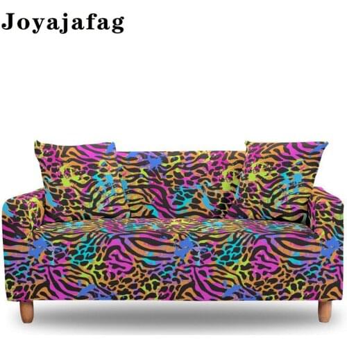 1/2/3/4 Seater Leopard Stretch Sofa Cover Furniture Protector Loveseat Washable Couch Covers For Living Room