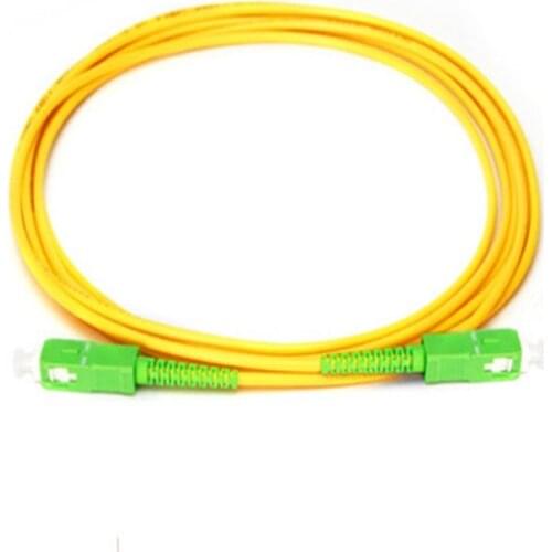 10pcs SC APC Single Mode Simplex Fiber Optic Patch Cord 3 meter / 5 meter / 10 meter Fiber jumper Free Shipping