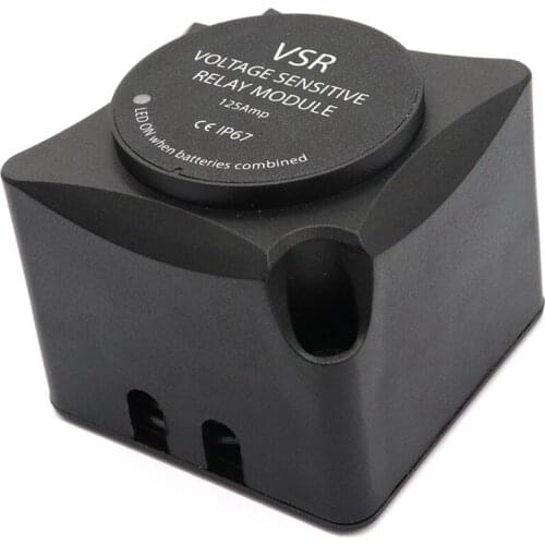 12V Split Charge 125 amp Voltage Sensitive Relay for Boat Car ATV UTV