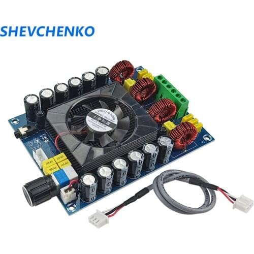 160W*2 TDA7498E Stereo Digital Power Amplifier Board 2-Channel High Power Speaker Audio Amplifier 4-8 OHM DC 12-24V